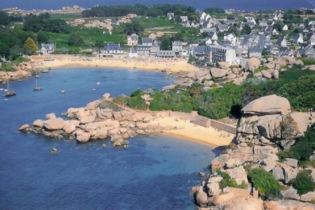 Studio Les Pieds Dans L'Eau Au Port De Ploumanac'H Perros-Guirec Exterior photo